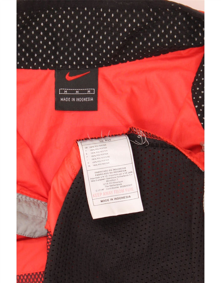 Jachetă pentru bărbați NIKE fără mâneci, top de trening, culoare portocaliu mediu, bloc de culoare