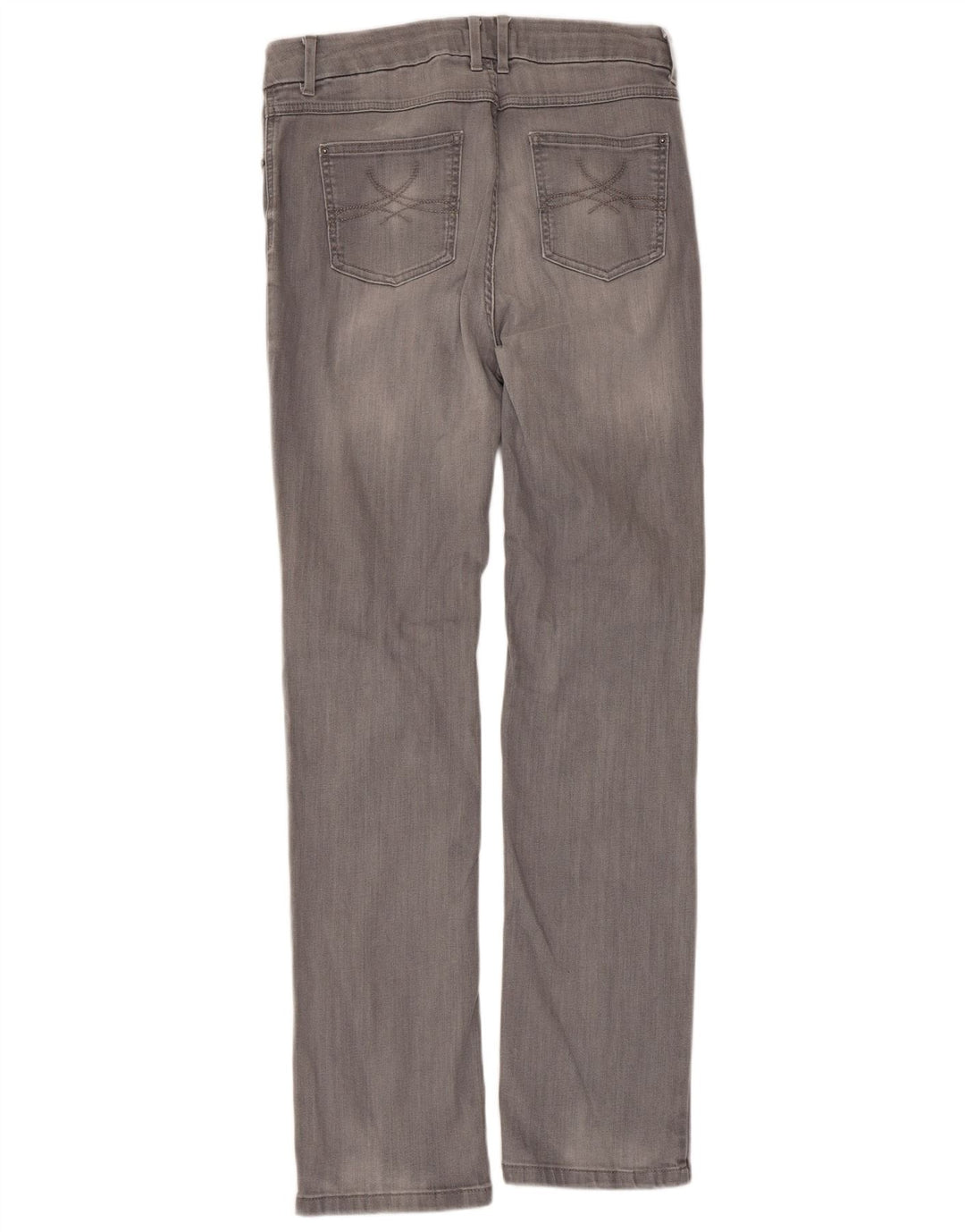 Blugi drepti pentru femei Marks & Spencer UK 14 Large W32 L31 Gri Bumbac