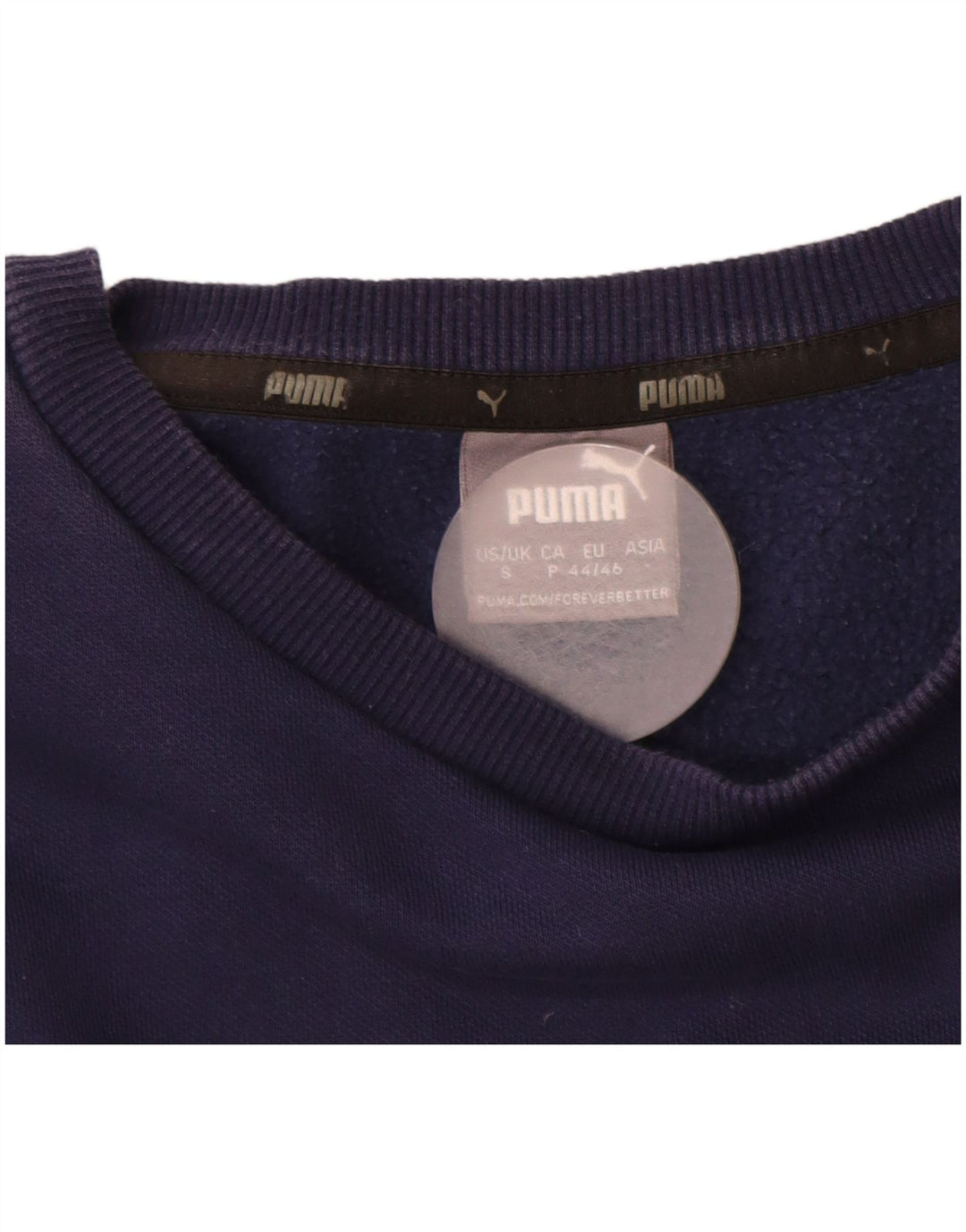 Pulover pentru bărbați PUMA Pulover mic din bumbac bleumarin