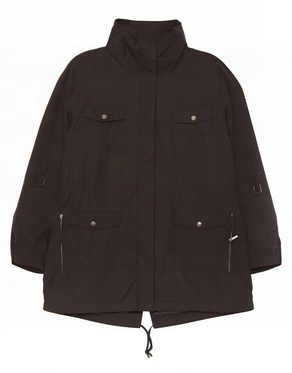 Jachetă parka supradimensionată pentru femei Marks & Spencer Autograph UK 20 2XL Negru
