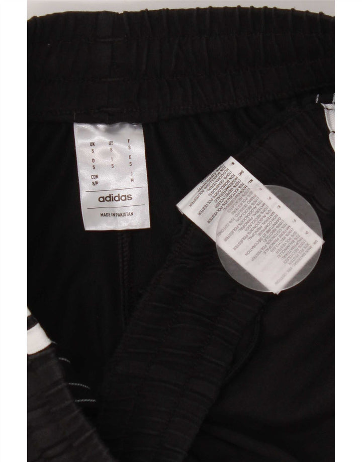 Pantaloni scurți sport pentru bărbați Adidas, bumbac negru mic
