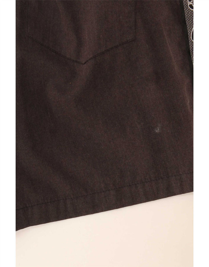Pantaloni scurți de înot grafic Asics pentru bărbați, mici, negru