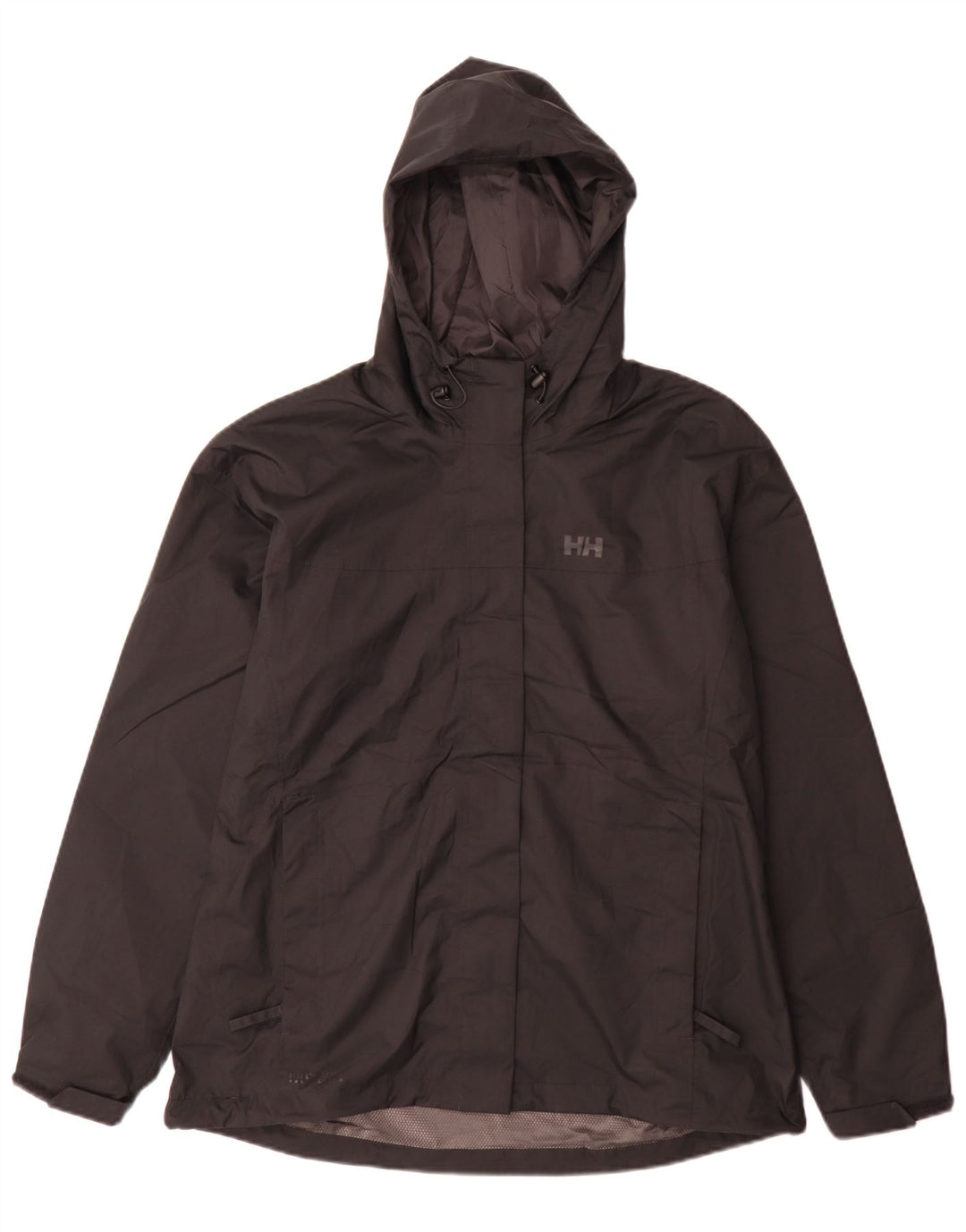 Jachetă de ploaie cu glugă pentru femei Helly Hansen UK 18 XL Poliester negru