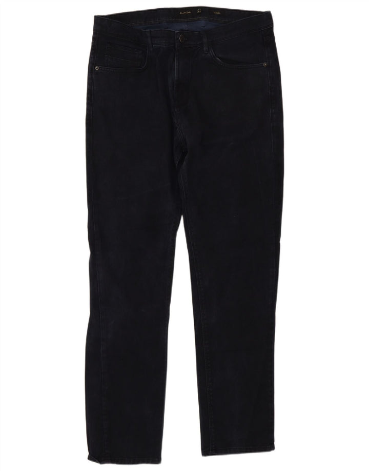 Blugi subțiri Massimo Dutti pentru bărbați EU 44 Large W34 L30 Bleumarin