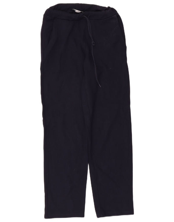 Pantaloni de trening Zara pentru femei UK 8 Mici, bleumarin, viscoză