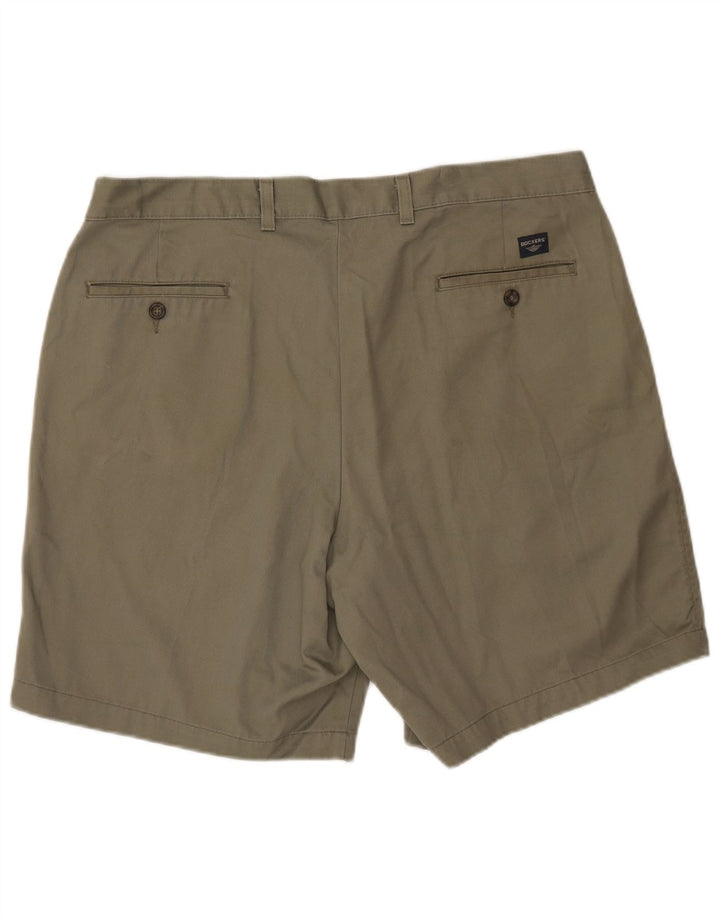 Pantaloni scurți chino Dockers Stain Defender pentru bărbați W38 XL kaki