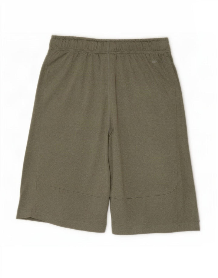 Pantaloni scurți sport Nike Dri Fit pentru bărbați, poliester mediu kaki
