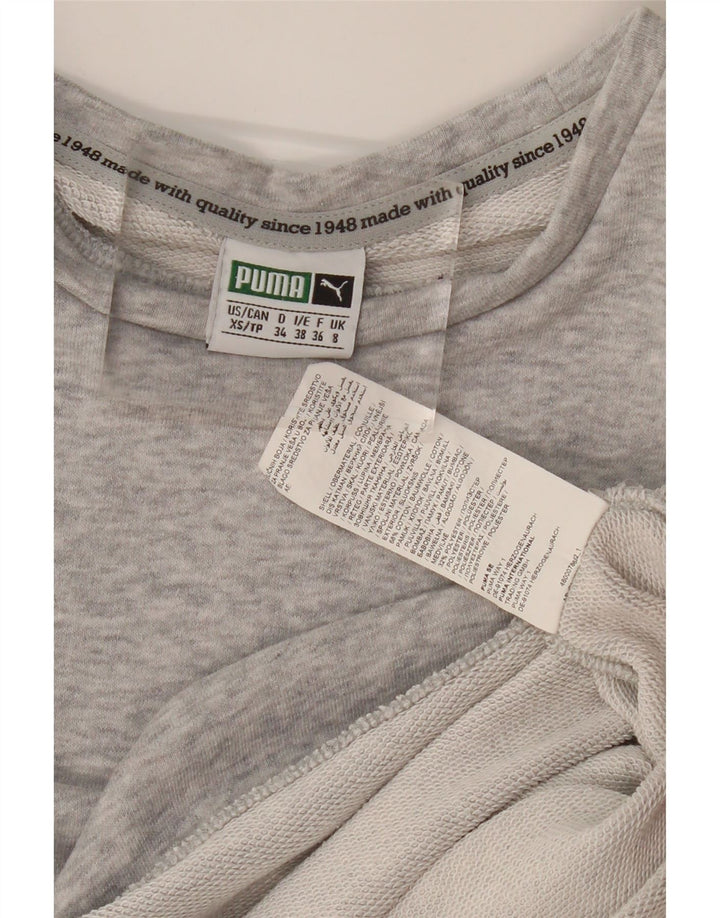 Pulover pentru femei Puma UK 8, bumbac gri mic