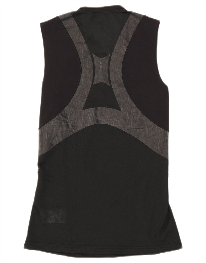 Vestă Reebok pentru femei UK 12/14 Medium Black Colorblock Bumbac