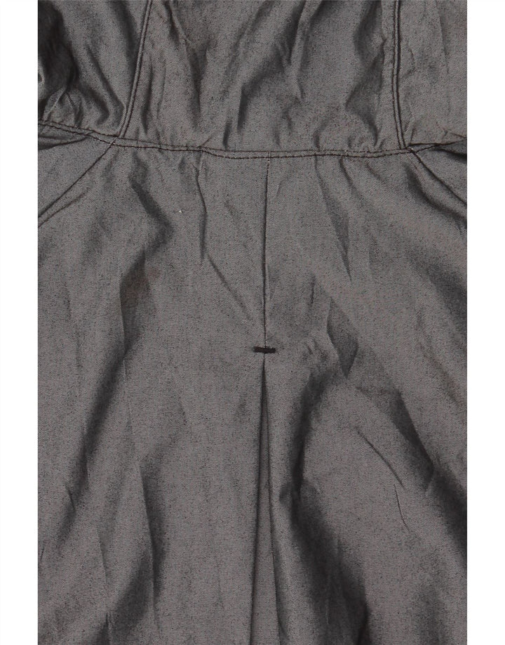 Jachetă de ploaie cu glugă pentru bărbați Nike UK 38, gri mediu, nailon color bloc