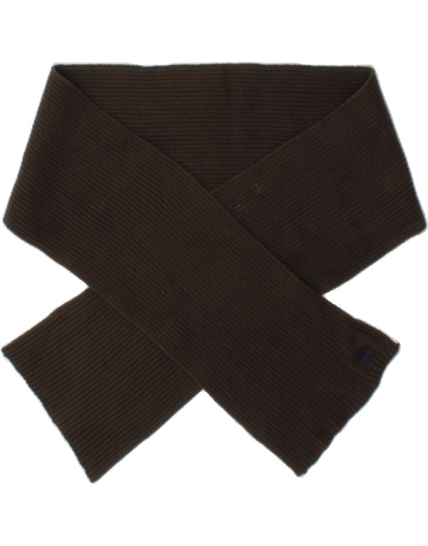 TIMBERLAND Boys Rectangle Scarf 6-7 Years Khaki Cotton