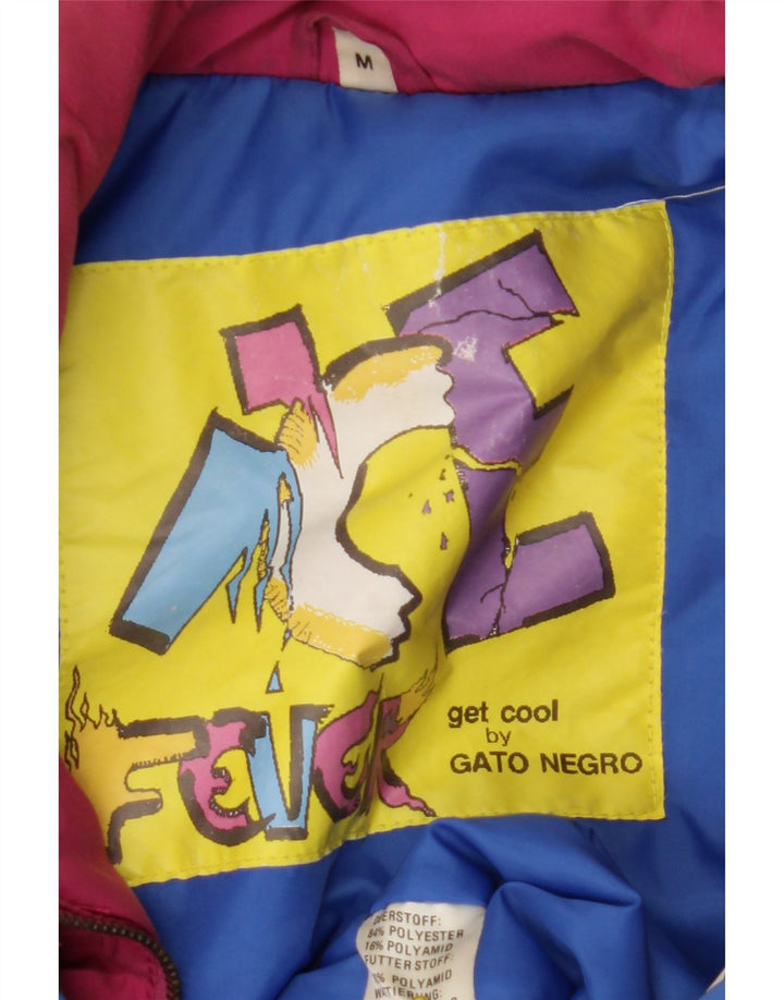 Jachetă Anorak pentru bărbați FEVER UK 38 Medium Blue Colorblock Poliester