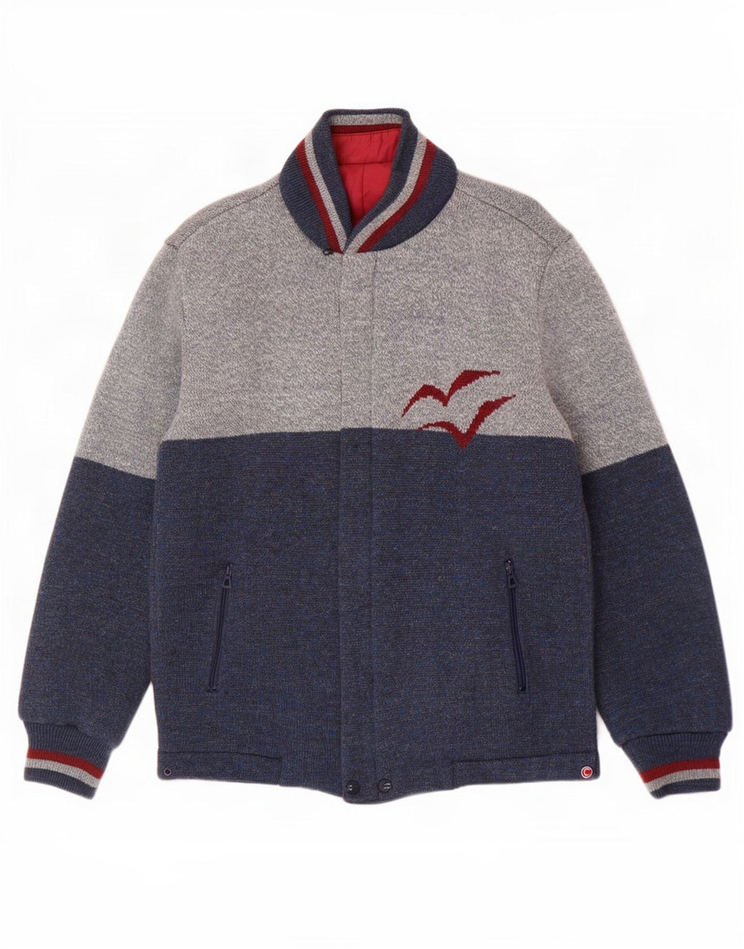 Jachetă reversibilă cu grafică Colmar pentru bărbați IT 52 XL bleumarin, color block