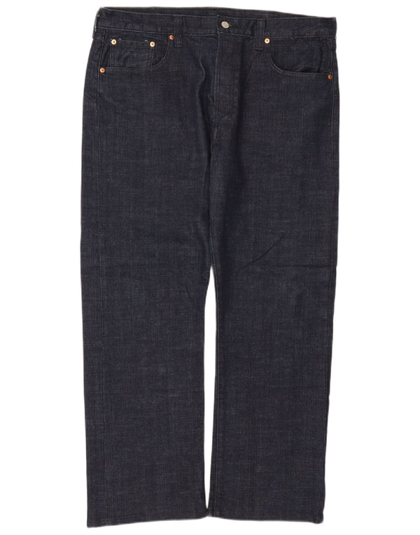 Blugi drepti pentru bărbați Levi's W38 L29 bleumarin