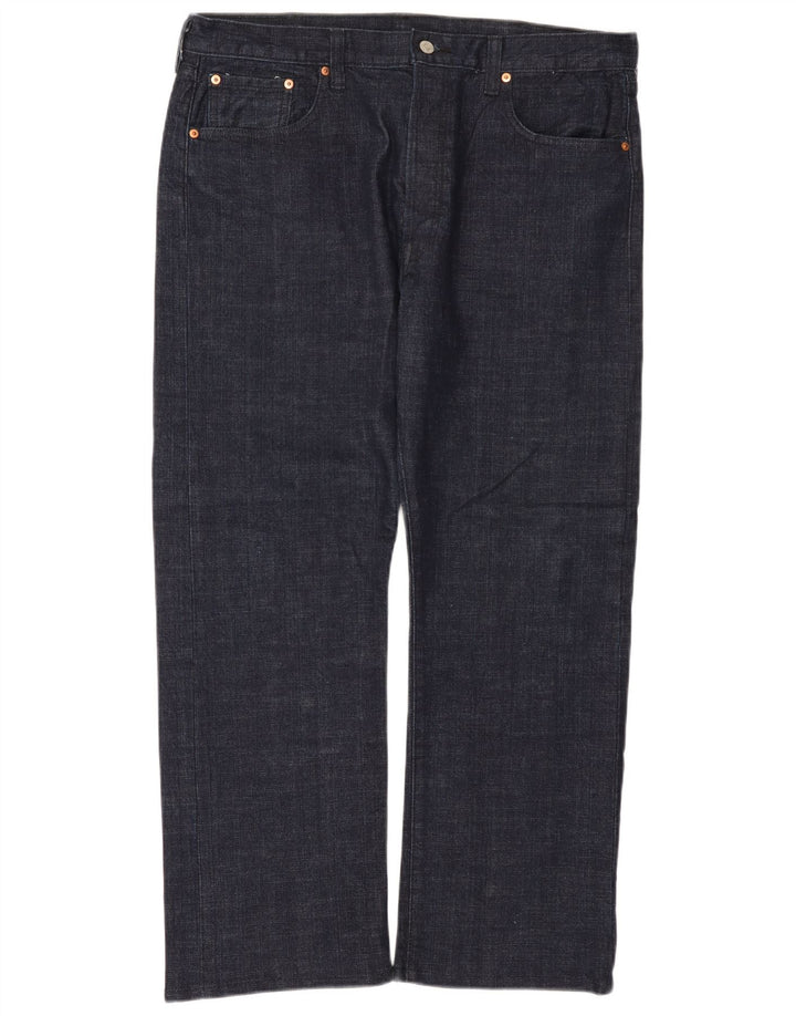 Blugi drepti pentru bărbați Levi's W38 L29 bleumarin