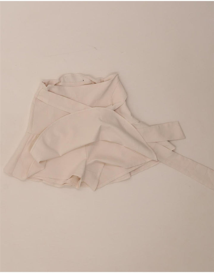 Fusta pentru femeie Zara XS W24 poliester alb