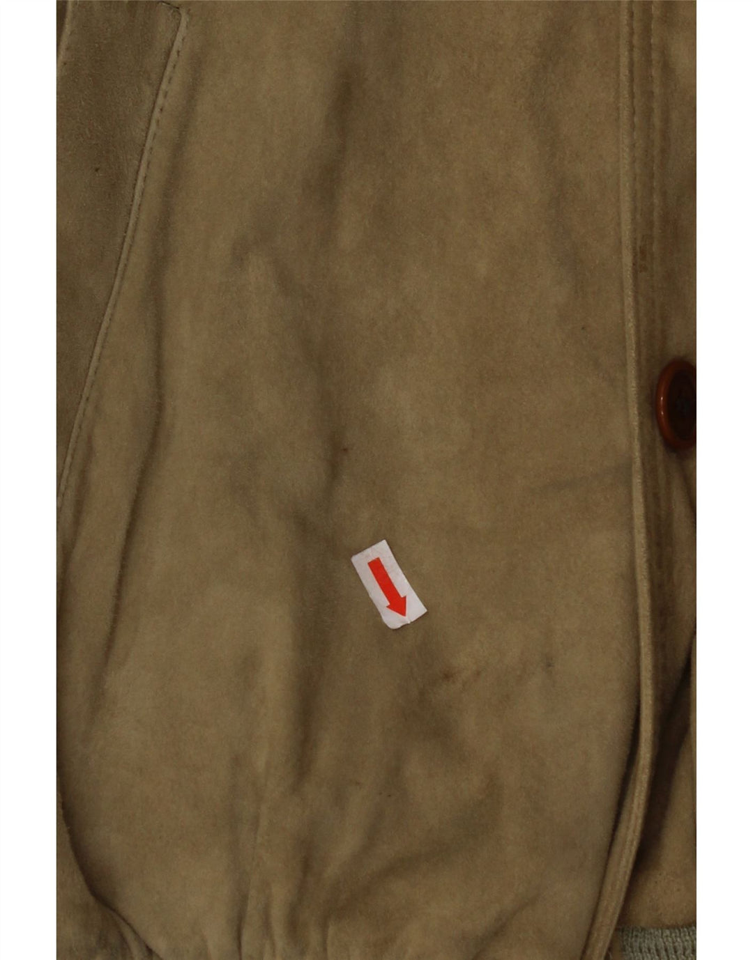 Bomber VINTAGE pentru bărbați din piele intoarsa IT 48 Bej mediu