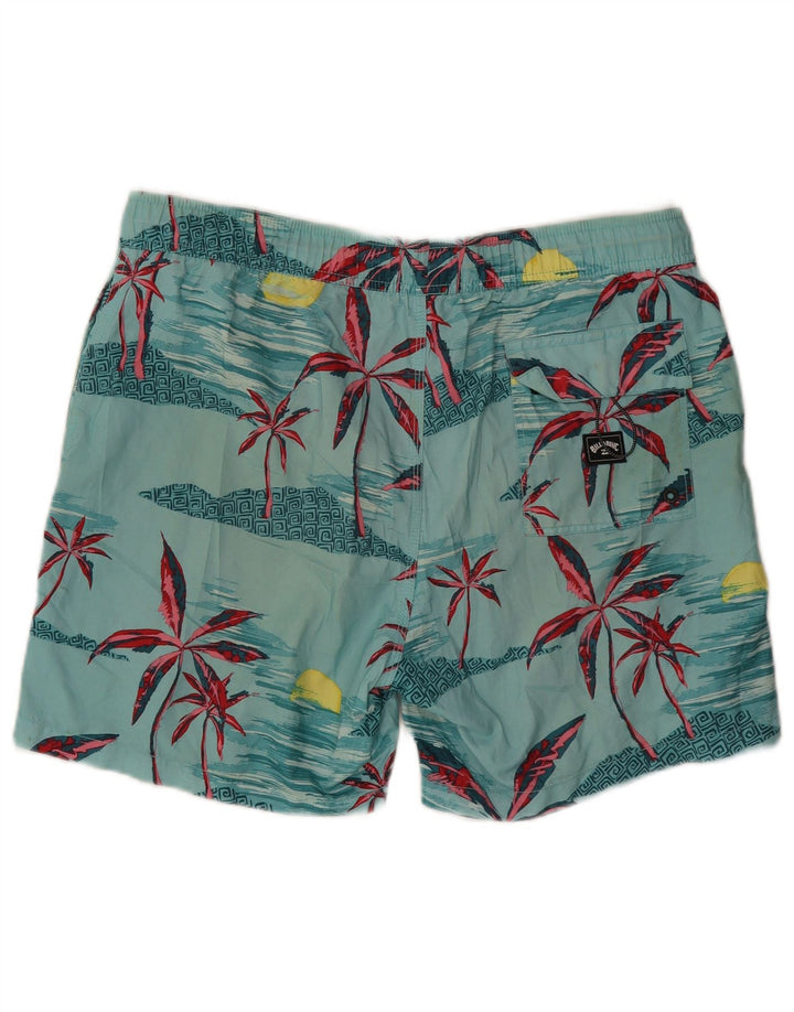 Pantaloni scurți de înot grafic pentru bărbați Billabong, mari, albastru, hawaian