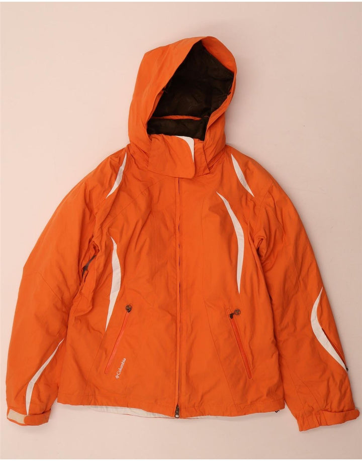 Jachetă de schi Columbia Titanium pentru femei UK 14 Medium Orange Colorblock
