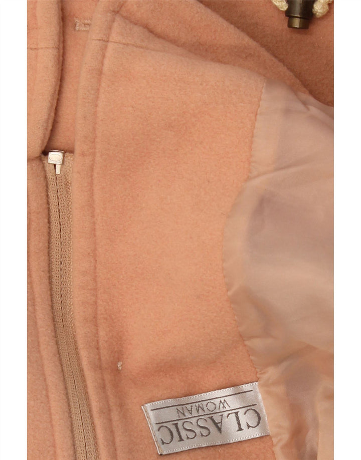 Pardesiu din lână CLASSIC pentru femei UK 18 XL roz