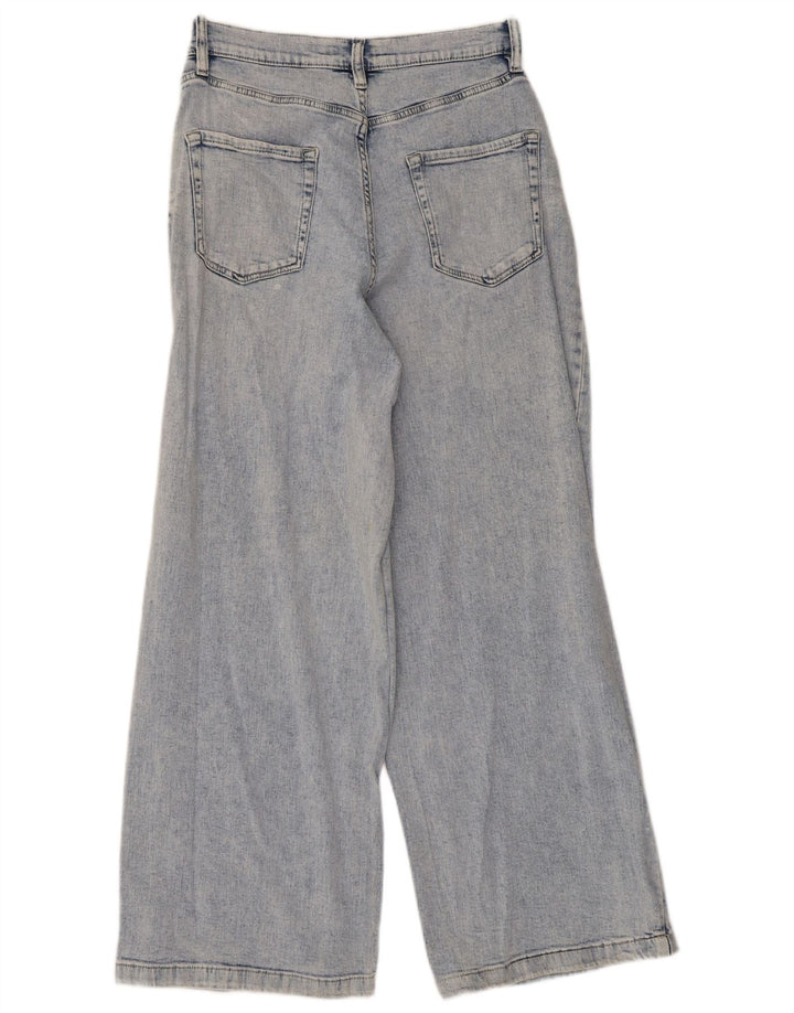 Blugi Dkny pentru femei cu picioare largi W29 L28 Bumbac albastru