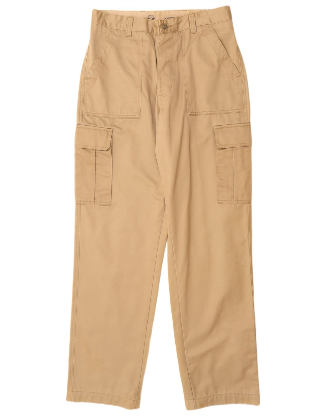Pantaloni cargo drepti pentru bărbați Dockers L33 L34 bumbac bej