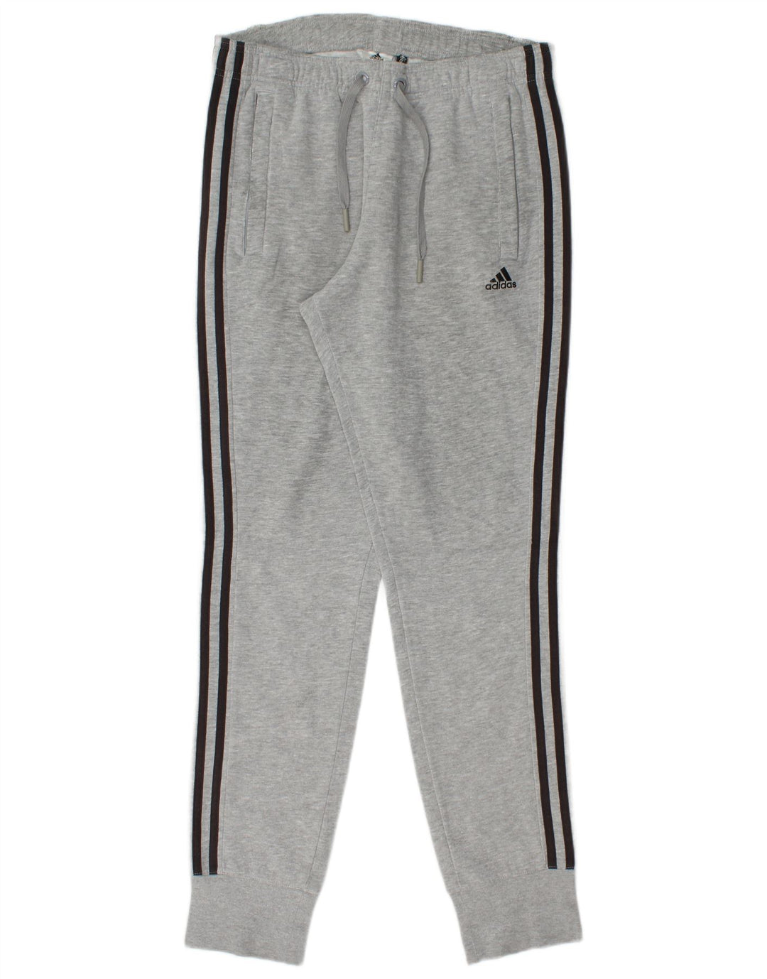 Pantaloni de trening Climalite pentru bărbați ADIDAS Joggeri mici gri