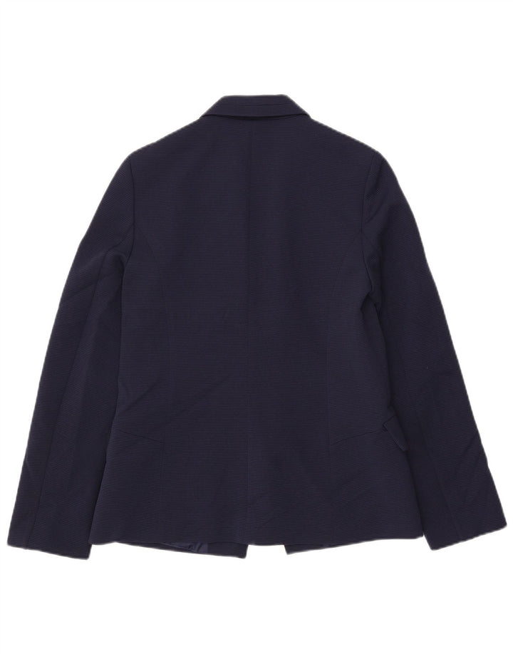 Jachetă Blazer pentru femei Oasis UK 10 Mic, albastru bleumarin, poliester