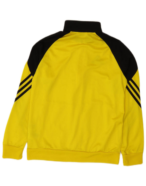 Jachetă de trening pentru băieți Adidas 13-14 ani XL galben Colorblock