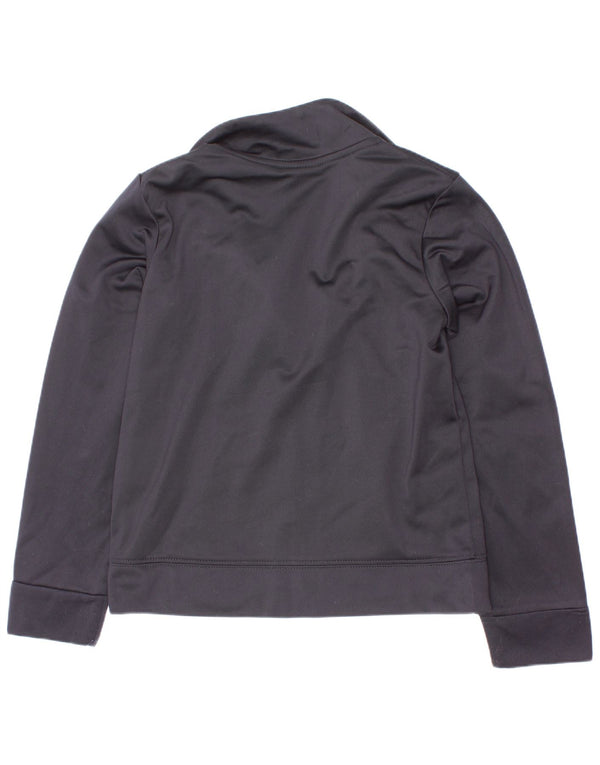 Jachetă de trening pentru fete Nike 6-7 ani, mare, negru, poliester