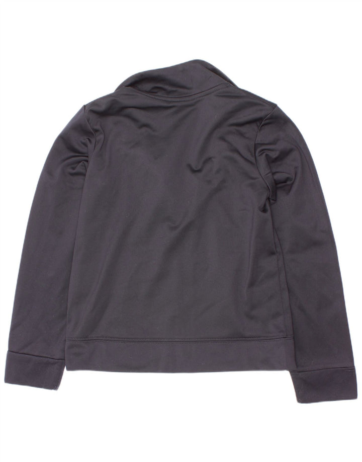 Jachetă de trening pentru fete Nike 6-7 ani, mare, negru, poliester