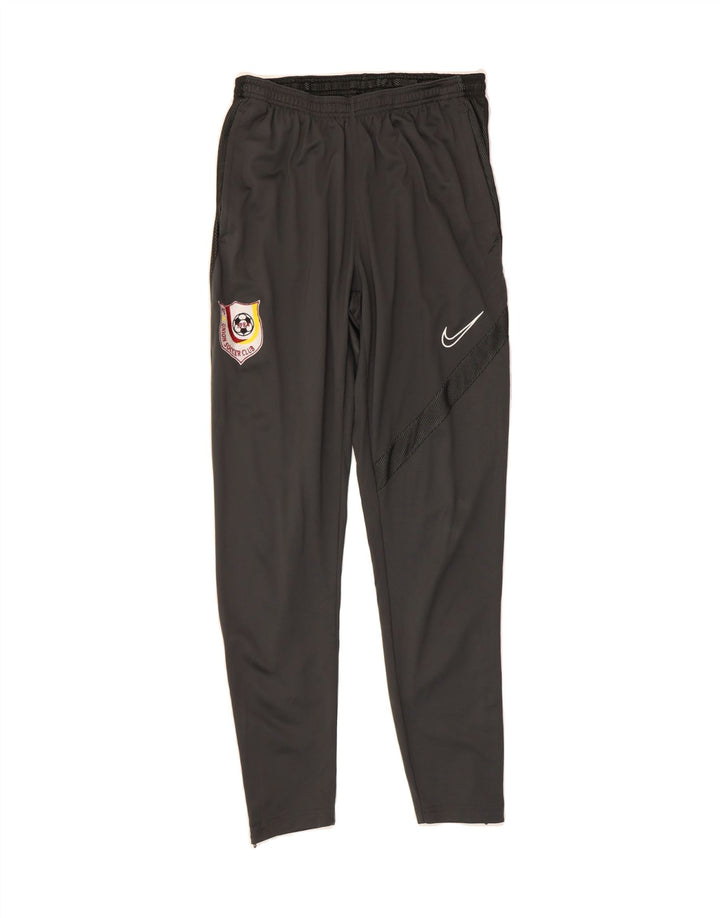 NIKE Womens Dri Fit Tracksuit Trousers UK 14 Medium  Grey Polyester Vintage Nike and Second-Hand Nike from Messina Hembry 