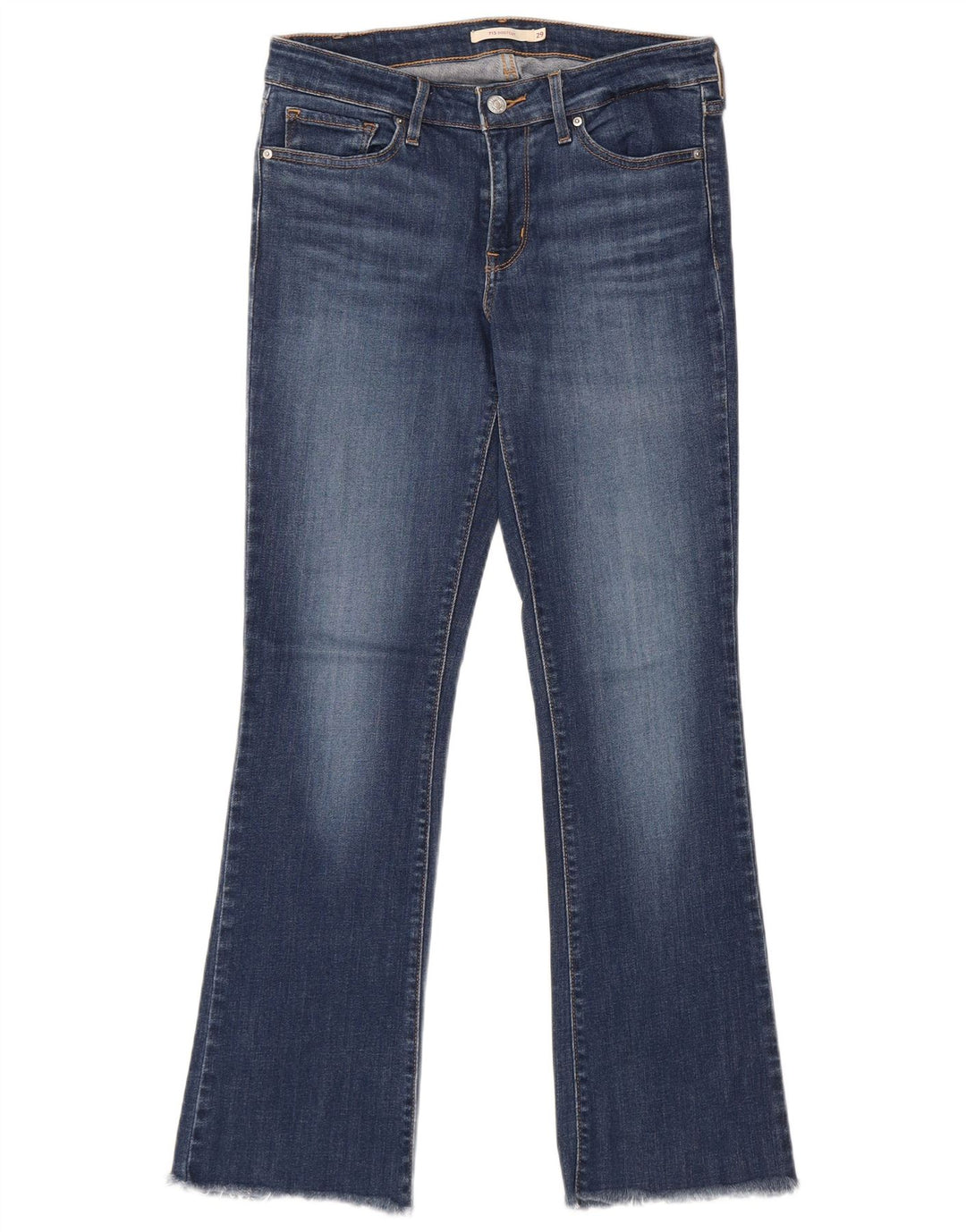 Blugi LEVI'S 715 Bootcut W29 L29 Bumbac albastru