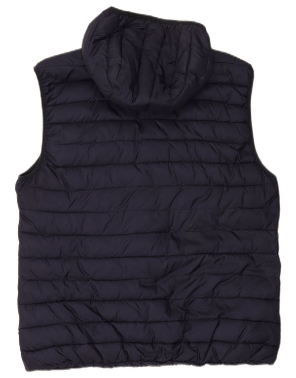 Gilet căptușit cu glugă pentru femei SCOTCH & SODA UK 20 2XL bleumarin