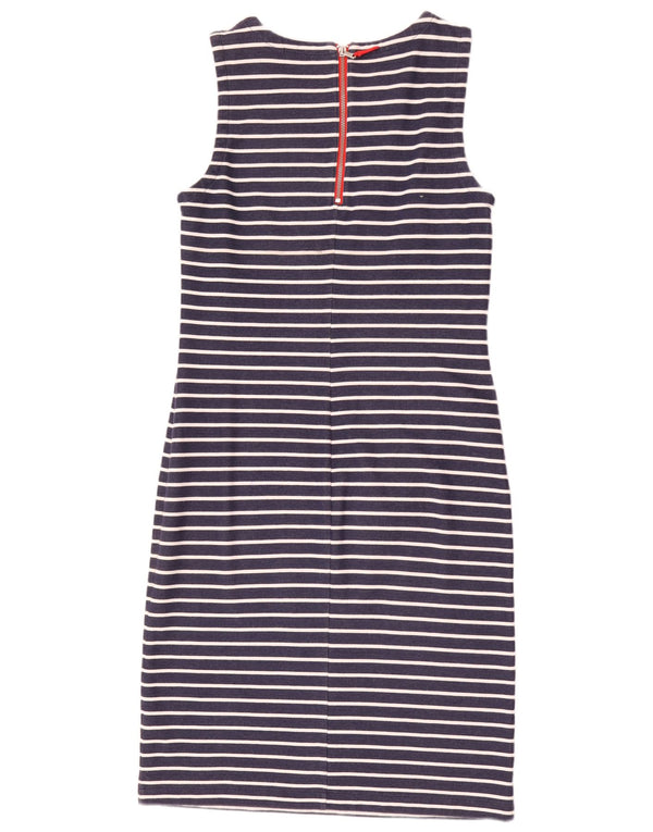 Rochie teacă fără mâneci pentru femei Tommy Hilfiger UK 14 mare bleumarin cu dungi