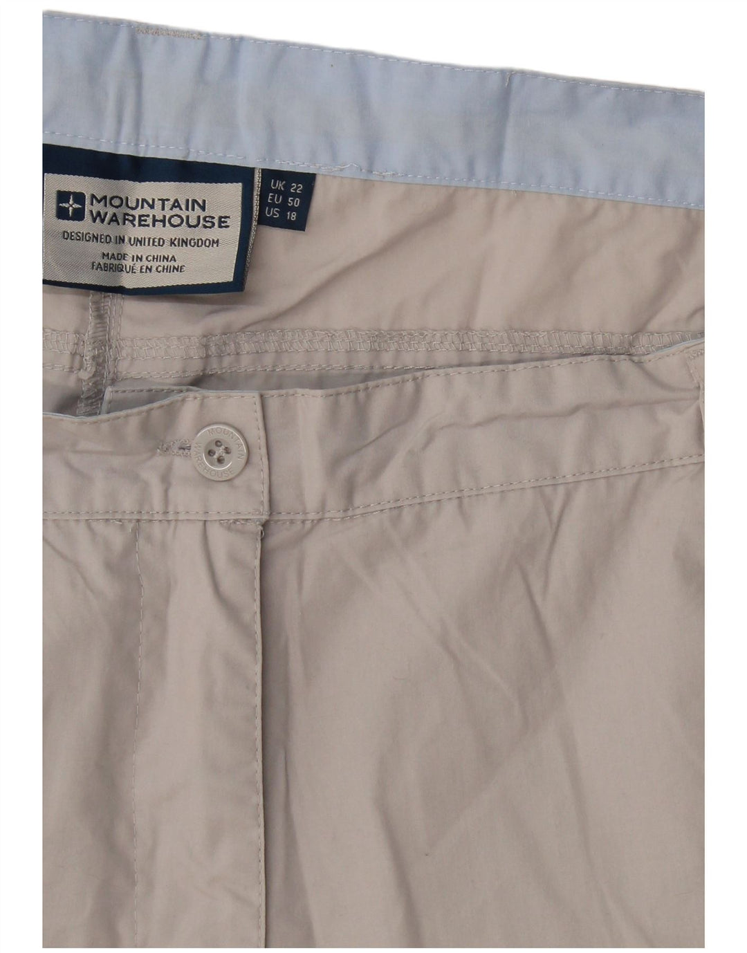 Bermude pentru femei Mountain Warehouse UK 22 2XL W40 Bej