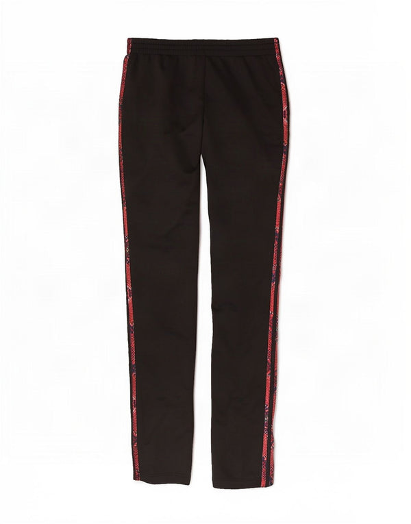 Pantaloni de trening Adidas pentru femei UK 14 Medium Black Colorblock Poliester