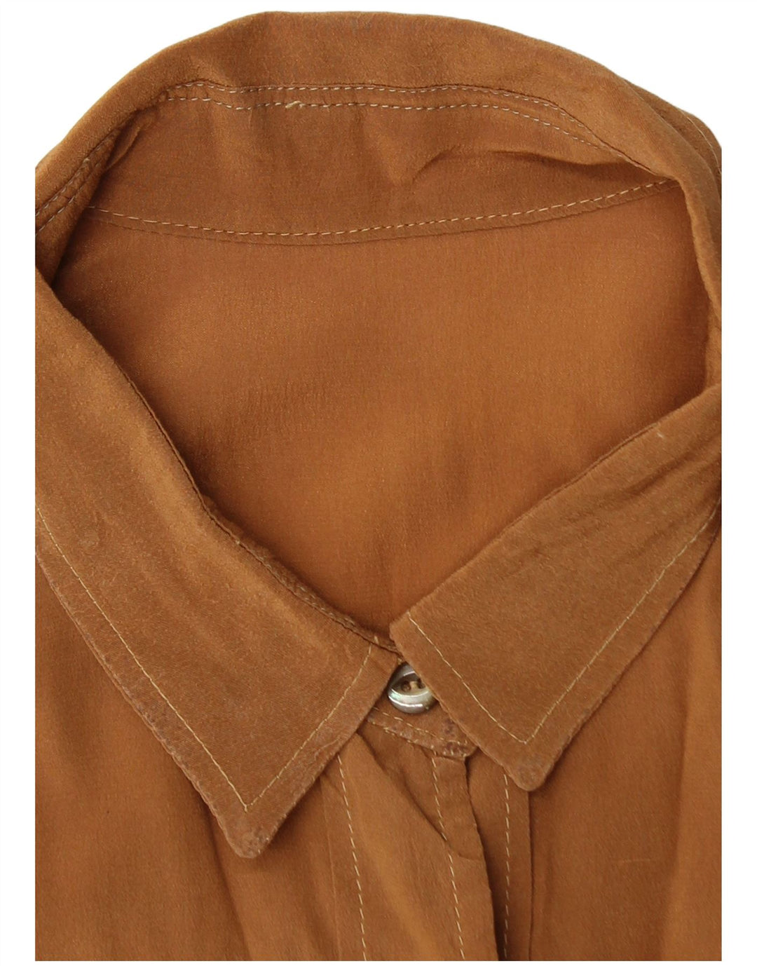 Cămașă VINTAGE pentru femei UK 18 XL Maro