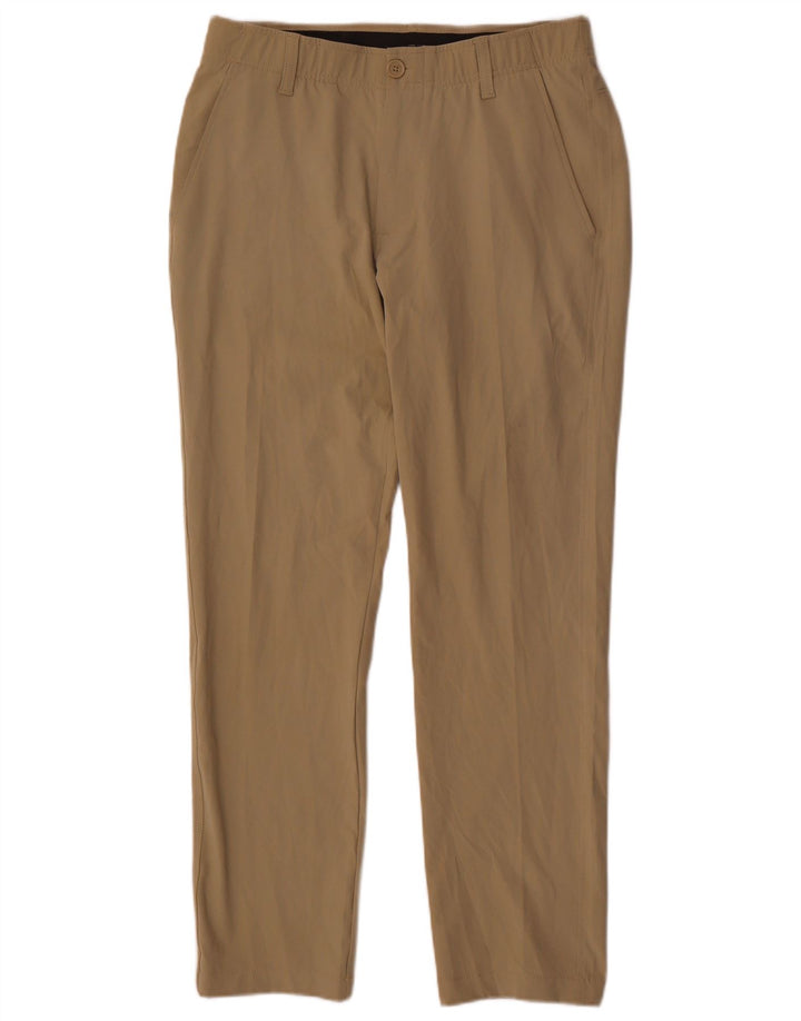 Pantaloni chino slim pentru bărbați Under Armour W32 L32 poliester bej