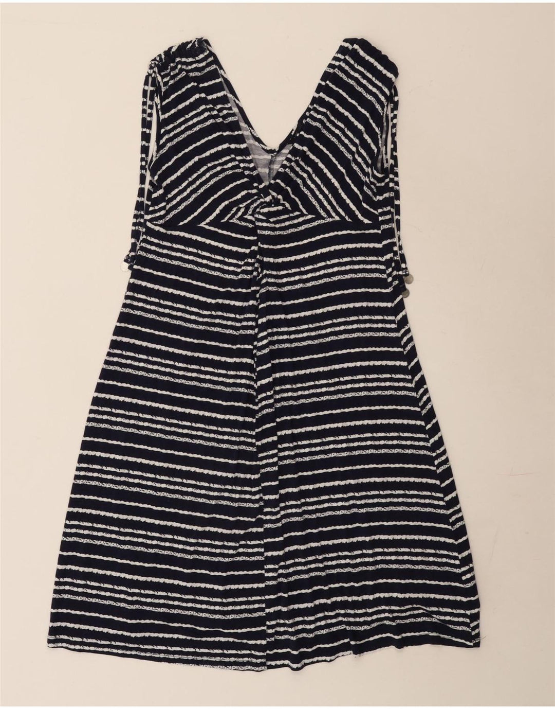 Rochie A-Line pentru femei Marks & Spencer UK 10 Mic bleumarin cu dungi