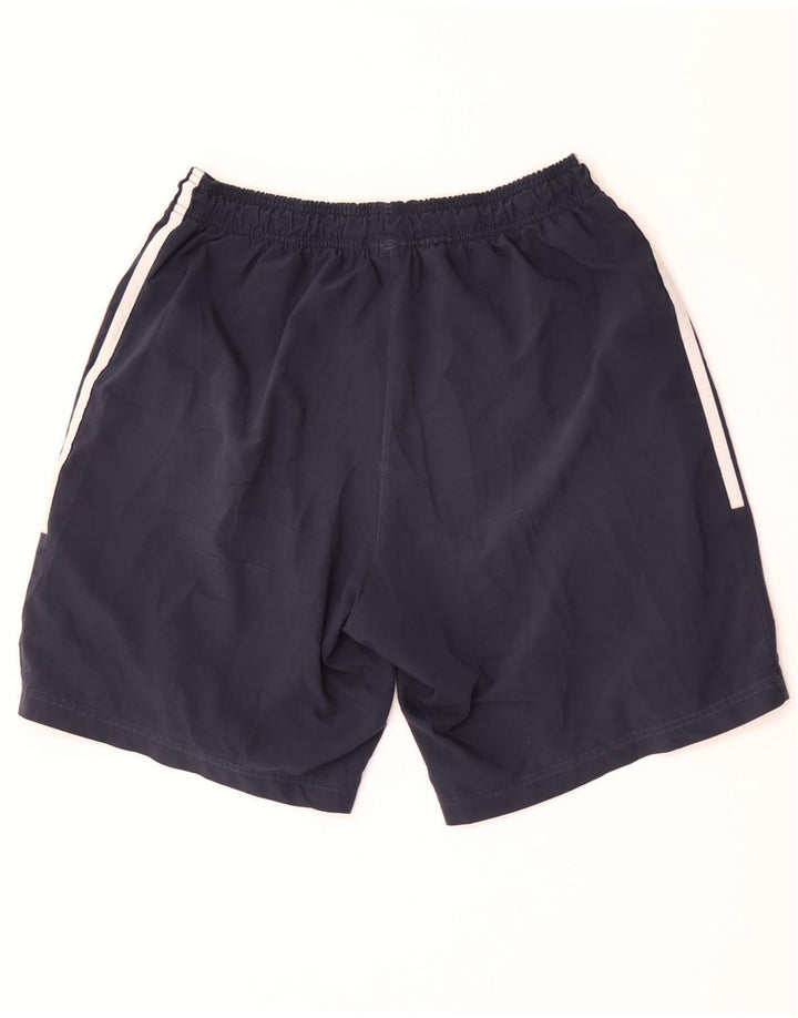 Pantaloni scurți sport pentru bărbați Adidas, poliester, albastru mic