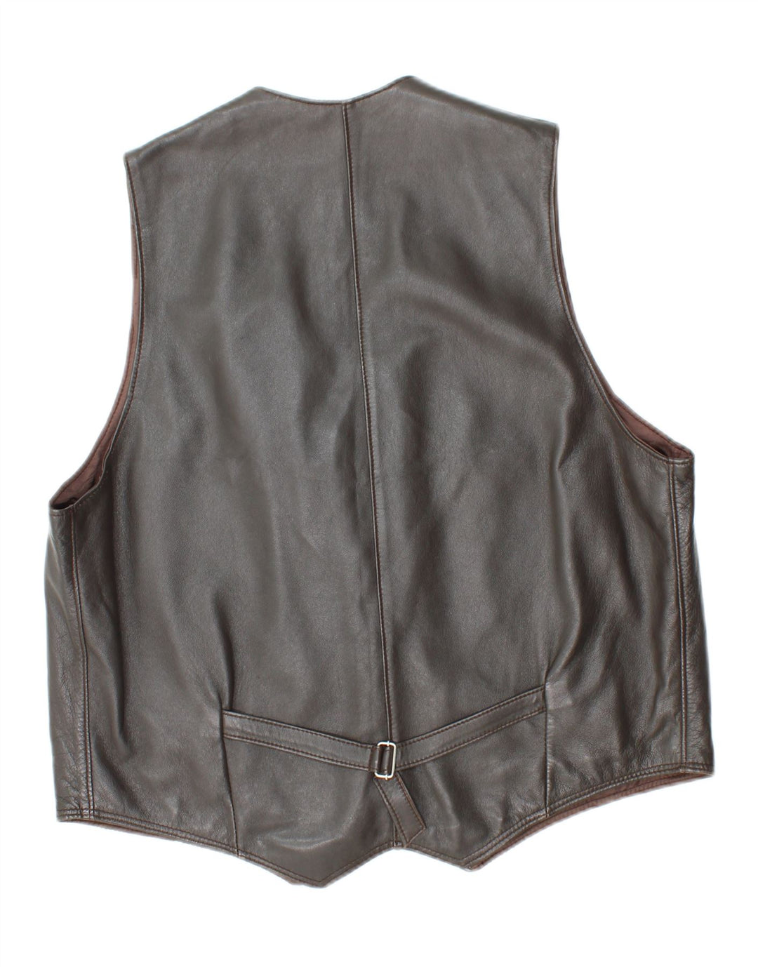 Vestă din piele pentru bărbați VINTAGE UK 38, gri mediu