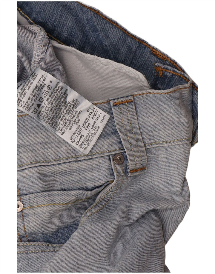 Blugi Levi's 511 Slim pentru femei W34 L34 Bumbac albastru