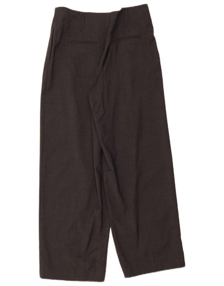 Massimo Dutti Pantaloni de costum pentru femei cu talie înaltă EU 40 Medium W30 L29 Gri