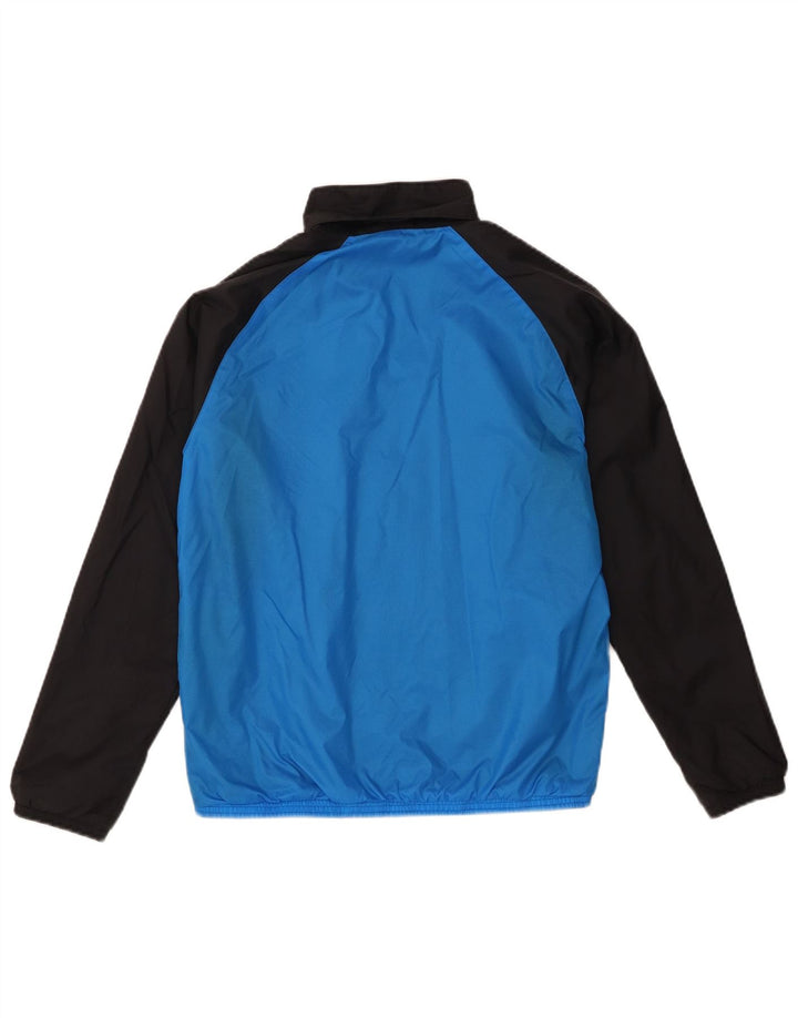 Jachetă de trening Puma pentru băieți 13-14 ani, albastru, nailon color bloc