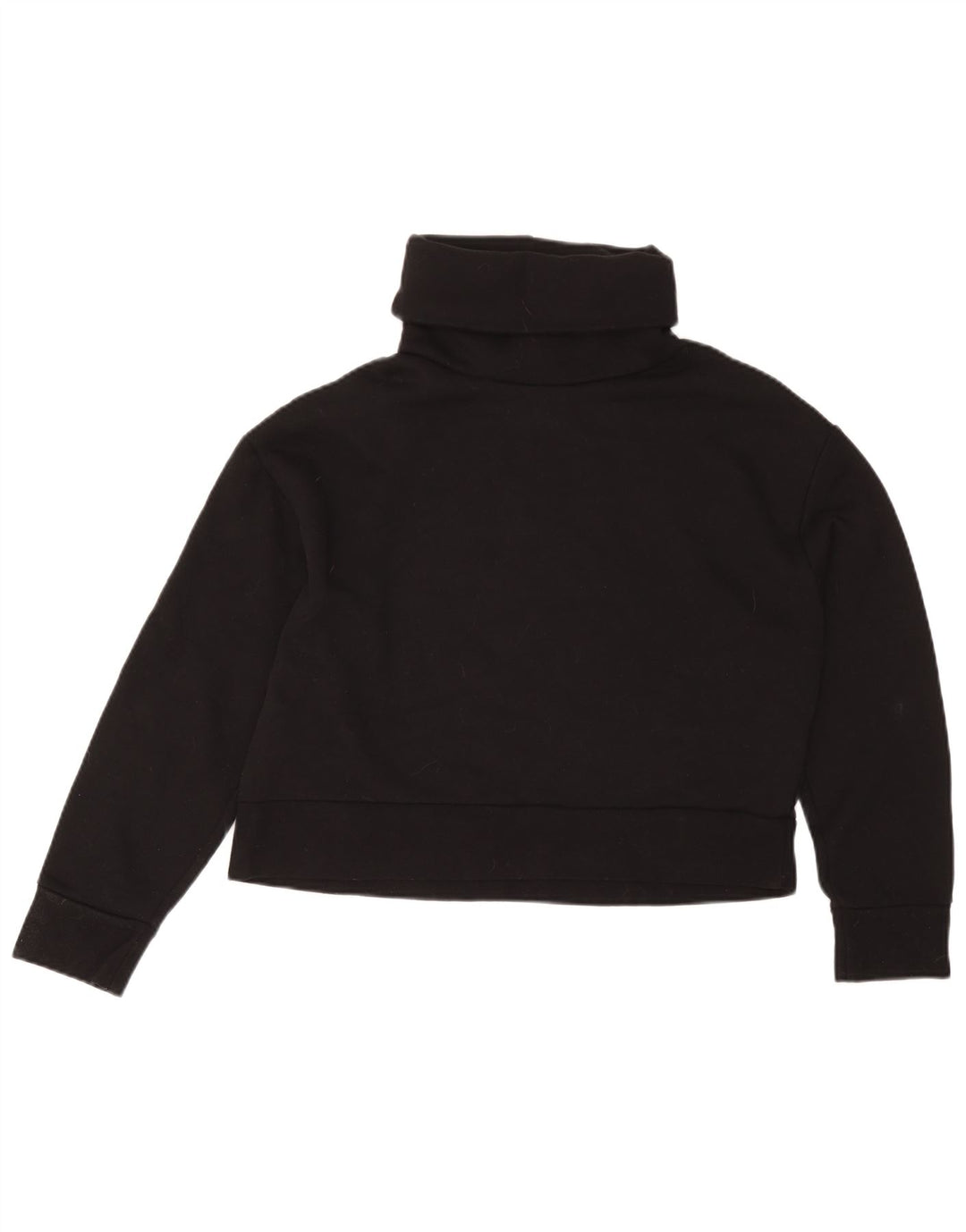 Bluză pentru femei Zara UK 16 mare bumbac negru