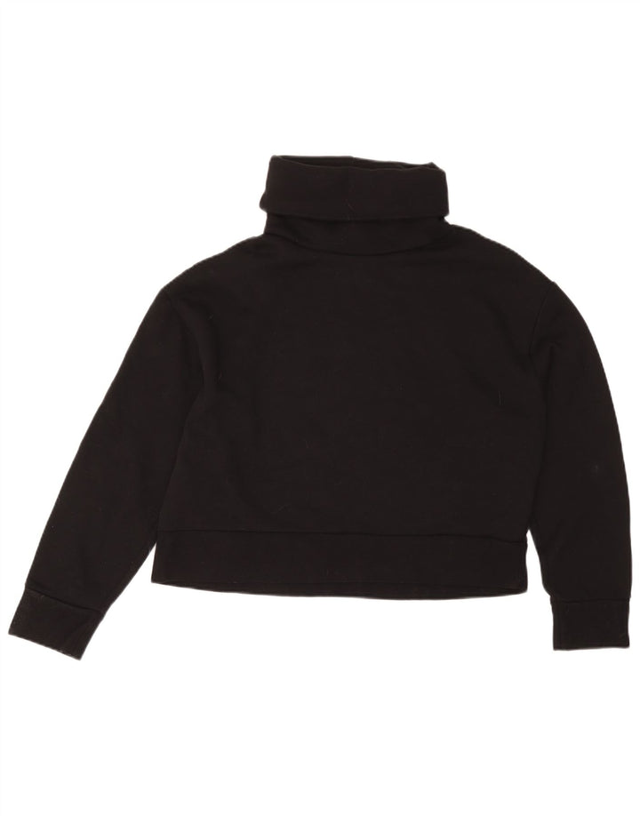 Bluză pentru femei Zara UK 16 mare bumbac negru