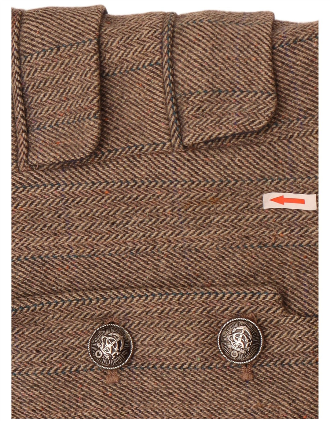 Jachetă Superdry pentru femei, cu 3 nasturi, UK 14, lână mare, gri, în spinare