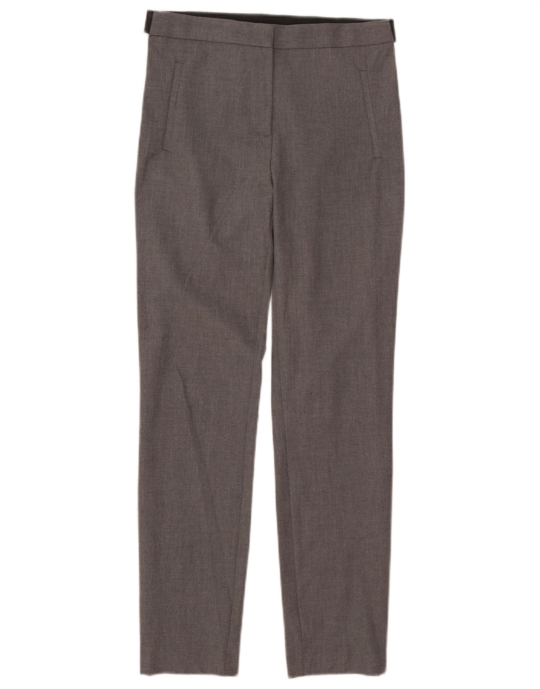 Pantaloni de costum slim pentru femei Zara Mediu L28 L27 Poliester gri