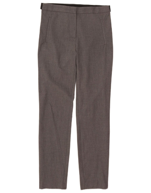 Pantaloni de costum slim pentru femei Zara Mediu L28 L27 Poliester gri